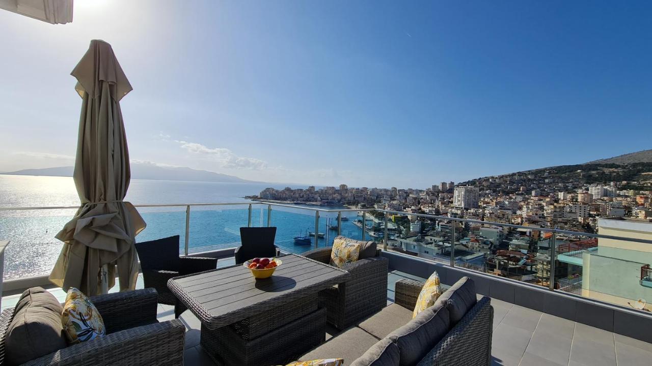 Rocknest Sea View Penthouse Sarandë Exterior foto