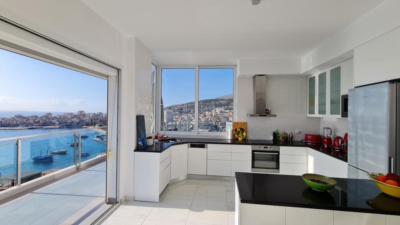 Rocknest Sea View Penthouse Sarandë Exterior foto